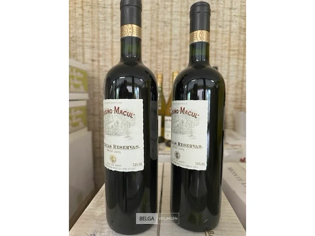 1x 1 doos cousino macul antiguas reservas merlot 2005 - afbeelding 1 van  3
