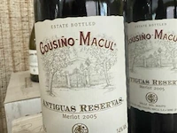 1x 1 doos cousino macul antiguas reservas merlot 2005 - afbeelding 2 van  3