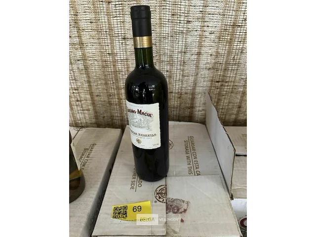 1x 1 doos cousino macul antiguas reservas merlot 2005 - afbeelding 3 van  3