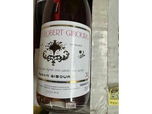 1x 1 doos cuvee robert gibourg - afbeelding 2 van  3