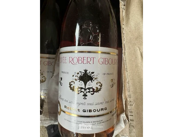 1x 1 doos cuvee robert gibourg - afbeelding 2 van  3