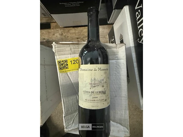 1x 1 doos domaine de messery cotes du luberon 2000 - afbeelding 1 van  3