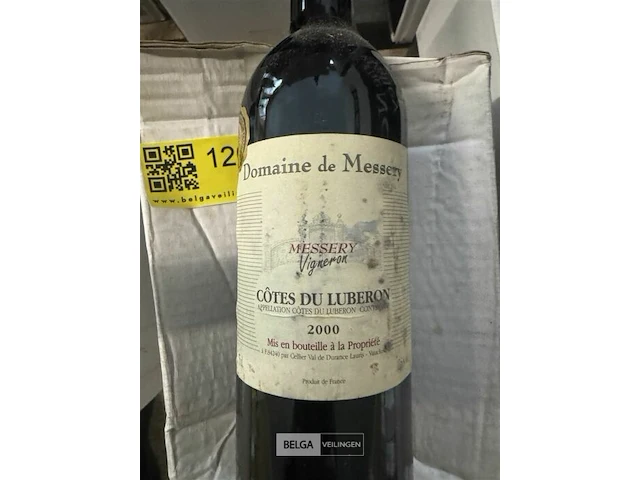 1x 1 doos domaine de messery cotes du luberon 2000 - afbeelding 2 van  3