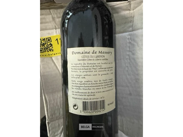 1x 1 doos domaine de messery cotes du luberon 2000 - afbeelding 3 van  3