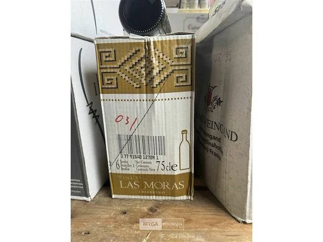 1x 1 doos las moras chardonnay 2003 - afbeelding 3 van  4