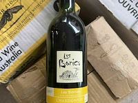 1x 1 doos les bories chardonnay 2007 - afbeelding 1 van  3