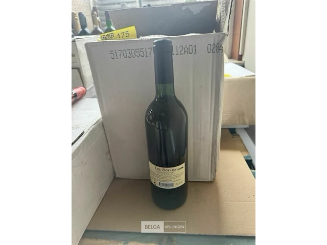 1x 1 doos les bories chardonnay 2007 - afbeelding 1 van  4