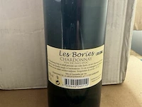 1x 1 doos les bories chardonnay 2007 - afbeelding 2 van  4