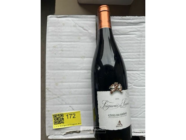 1x 1 doos seigneur de lauris cotes du rhone 2006 - afbeelding 1 van  4