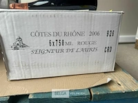 1x 1 doos seigneur de lauris cotes du rhone 2006 - afbeelding 4 van  4
