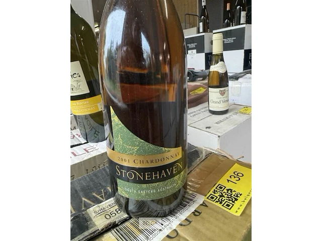 1x 1 doos stonehaven chardonnay 2001 - afbeelding 3 van  5
