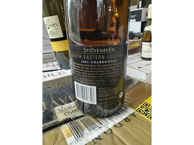 1x 1 doos stonehaven chardonnay 2001 - afbeelding 5 van  5