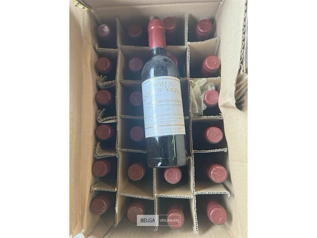 1x 1 doos vieux chateau valentin 1995 - afbeelding 1 van  4