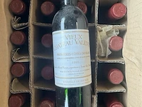 1x 1 doos vieux chateau valentin 1995 - afbeelding 4 van  4