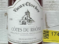 1x 1 doos vieux clocher cotes du rhone 1998 - afbeelding 2 van  4