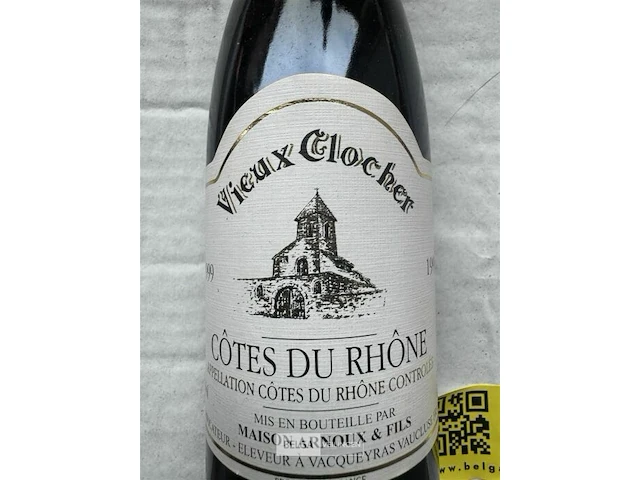 1x 1 doos vieux clocher cotes du rhone 1999 - afbeelding 2 van  3