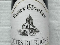 1x 1 doos vieux clocher cotes du rhone 1999 - afbeelding 2 van  3