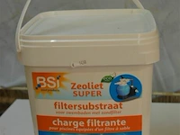 1x 10kg zeoliet super - filtersubstraat voor zwembaden met zandfilter - afbeelding 1 van  2