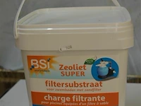 1x 10kg zeoliet super - filtersubstraat voor zwembaden met zandfilter - afbeelding 1 van  2