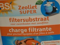 1x 10kg zeoliet super - filtersubstraat voor zwembaden met zandfilter - afbeelding 2 van  2