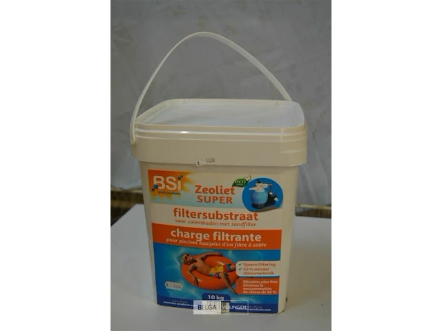 1x 10kg zeoliet super - filtersubstraat voor zwembaden met zandfilter - afbeelding 1 van  1