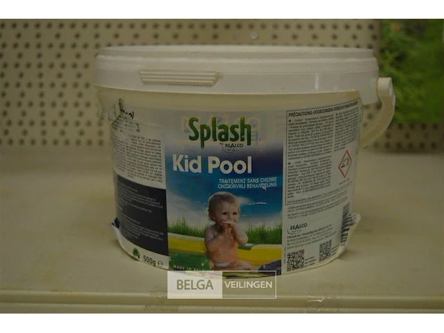 1x 500gr splash kid pool - chloorvrije behandeling - afbeelding 1 van  2