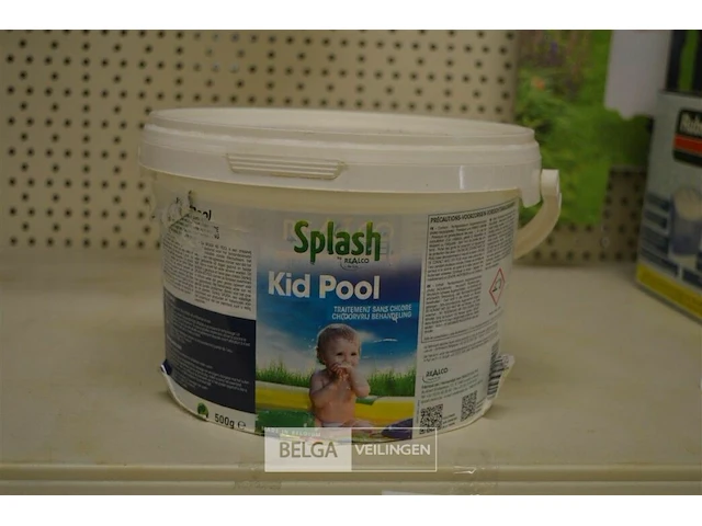 1x 500gr splash kid pool - chloorvrije behandeling - afbeelding 1 van  1