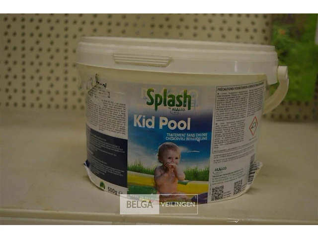 1x 500gr splash kid pool - chloorvrije behandeling - afbeelding 1 van  1