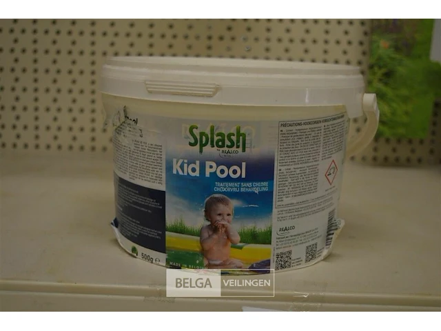 1x 500gr splash kid pool - chloorvrije behandeling - afbeelding 1 van  1