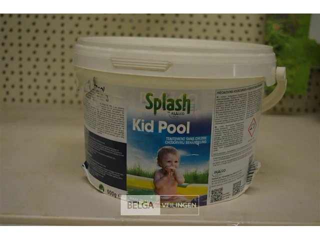 1x 500gr splash kid pool - chloorvrije behandeling - afbeelding 1 van  1