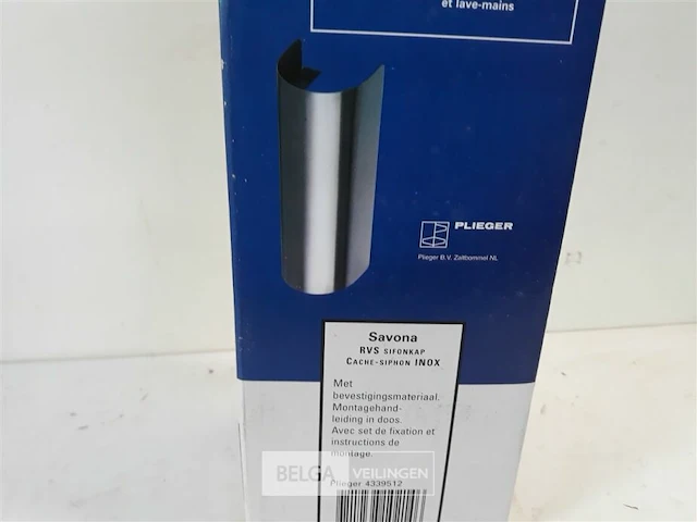 1x afdekkap voor sifon chrome - afbeelding 3 van  3