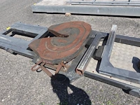 1x afneembaar chassis met koppelschotel oplegger - afbeelding 3 van  4