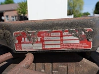 1x afneembaar chassis met koppelschotel oplegger - afbeelding 4 van  4