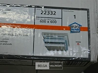 1x alumatic fgo/ei60-2x15mm 60x60 - afbeelding 1 van  2