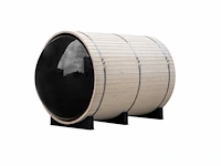 1x barrel sauna