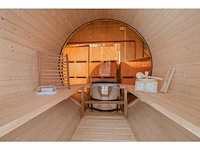 1x barrel sauna - afbeelding 6 van  7