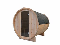 1x barrel sauna