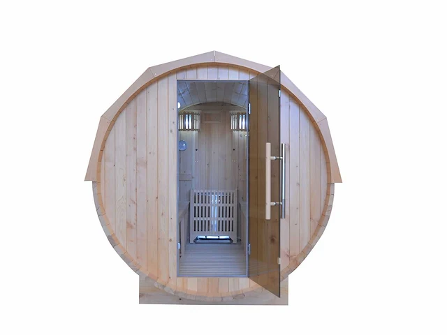1x barrel sauna - afbeelding 7 van  8