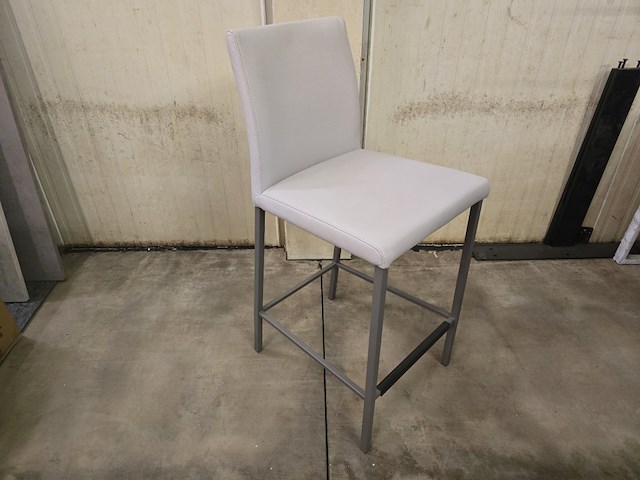 1x barstoel rudi beige pu zh65cm - afbeelding 1 van  2