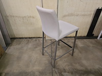 1x barstoel rudi beige pu zh65cm - afbeelding 2 van  2