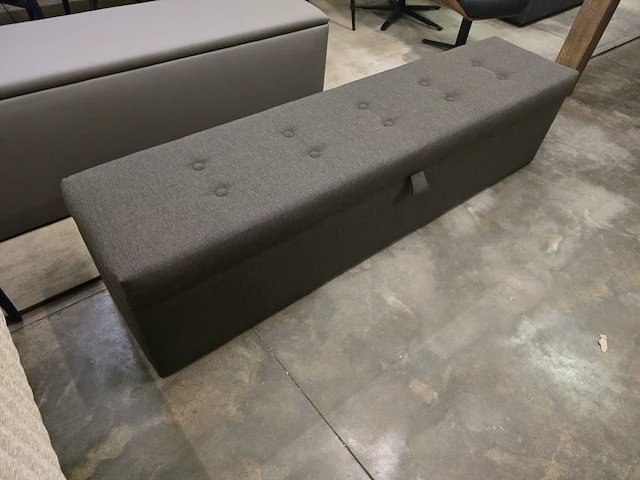 1x bedkoffer / bank / opbergruimte 180x40x45h - afbeelding 1 van  6