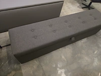 1x bedkoffer / bank / opbergruimte 180x40x45h - afbeelding 2 van  6