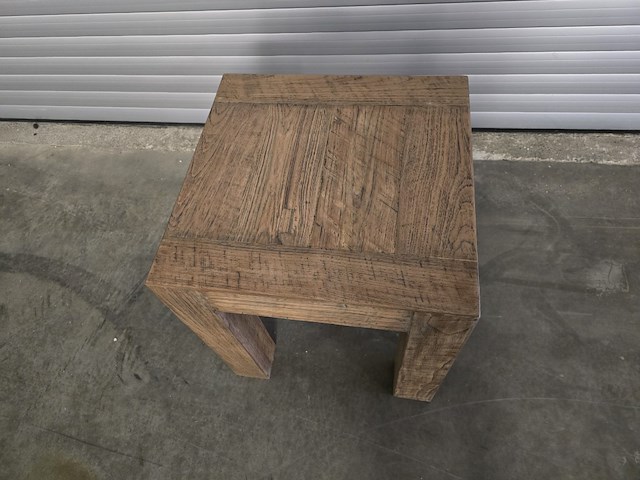 1x bijzettafel teak - afbeelding 2 van  3