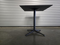 1x bistro keramiek nero zwart vierkant 70cm - afbeelding 4 van  7