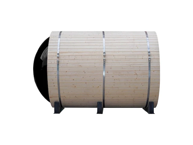 1x buitensauna barrel - afbeelding 4 van  7