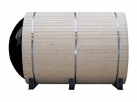 1x buitensauna barrel - afbeelding 4 van  7