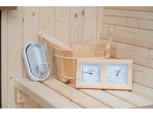 1x buitensauna barrel - afbeelding 7 van  7