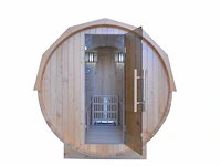 1x buitensauna barrel - afbeelding 7 van  8