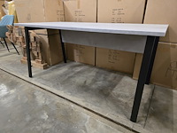 1x bureau betonlook 160x80x75h - afbeelding 4 van  4