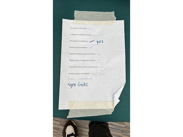 1x bureaustoel - afbeelding 7 van  7